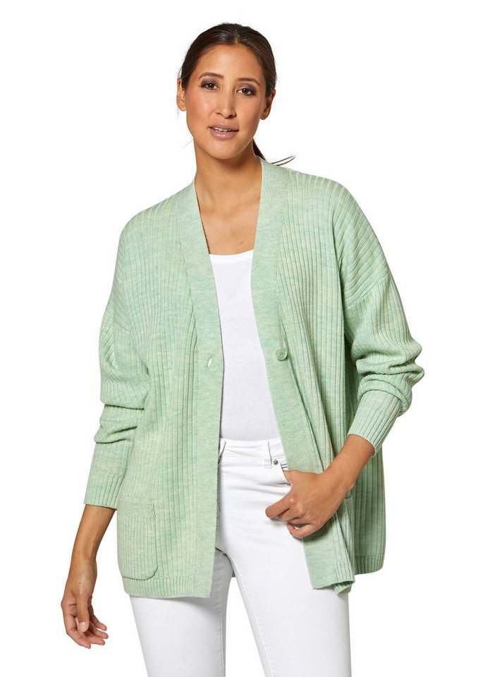 MADELEINE Strickjacke Langer Woll-Cardigan im Oversize-Stil von Madeleine