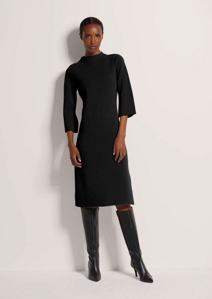 MADELEINE Strickkleid Halbarm Kaschmir-Strickkleid in Midilänge von MADELEINE