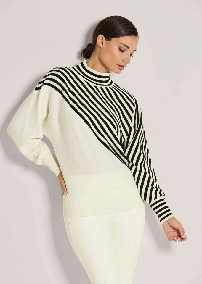 MADELEINE Strickpullover Feinstrickpullover mit Streifenmuster von MADELEINE