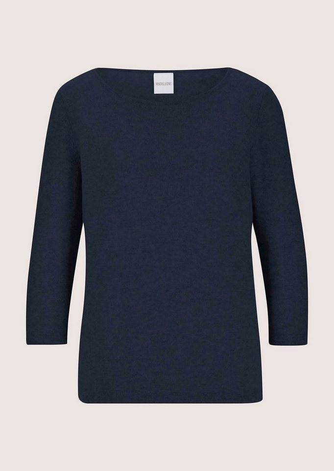 MADELEINE Strickpullover Kaschmirpullover mit U-Boot-Ausschnitt von MADELEINE