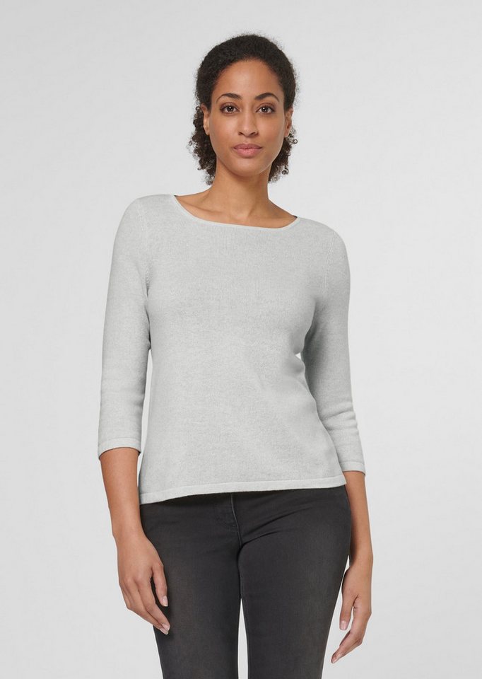 MADELEINE Strickpullover Kaschmirpullover mit U-Boot-Ausschnitt von MADELEINE