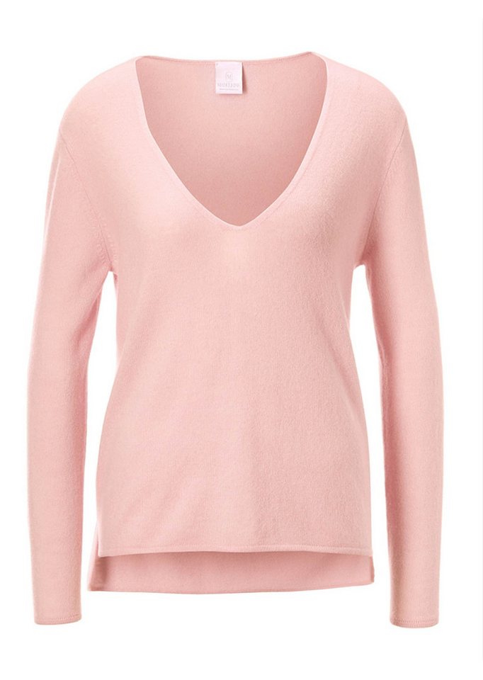MADELEINE Strickpullover Kaschmirpullover mit V-Ausschnitt von MADELEINE