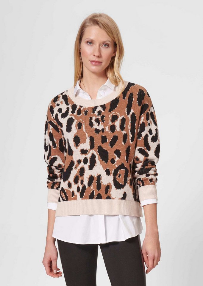 MADELEINE Strickpullover Pullover mit Animalmuster von MADELEINE