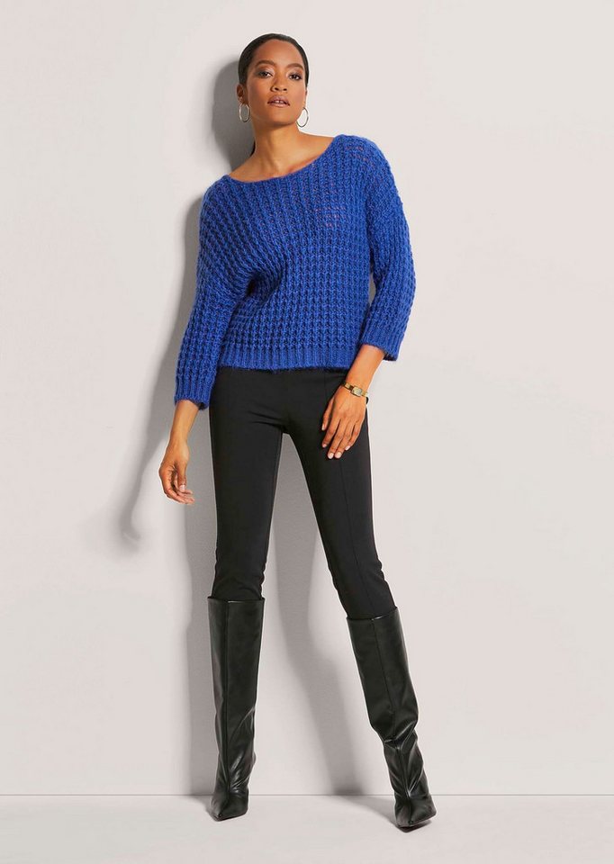 MADELEINE Strickpullover Pullover mit Pailletten von MADELEINE