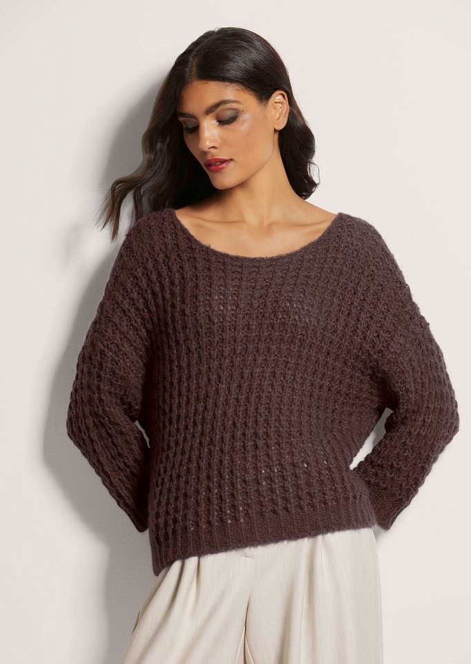 MADELEINE Strickpullover Pullover mit Pailletten von MADELEINE