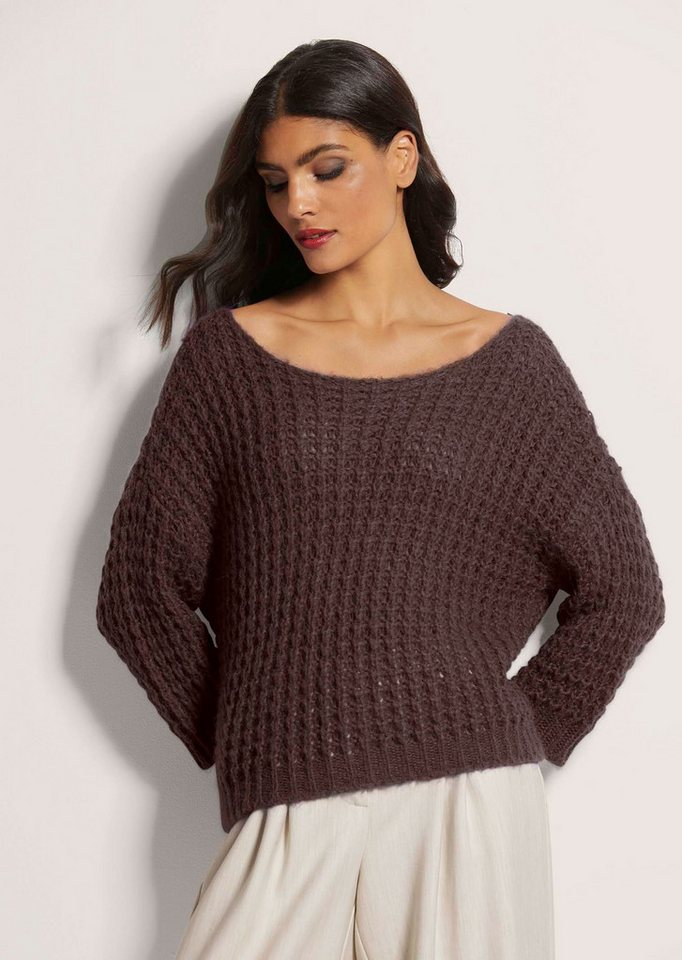 MADELEINE Strickpullover Pullover mit Pailletten MADELEINE Strickpullover Pullover mit Pailletten von MADELEINE
