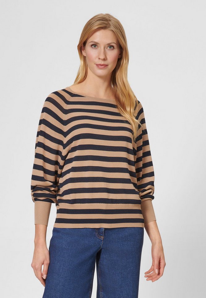 MADELEINE Strickpullover Pullover mit Fledermausärmeln von MADELEINE