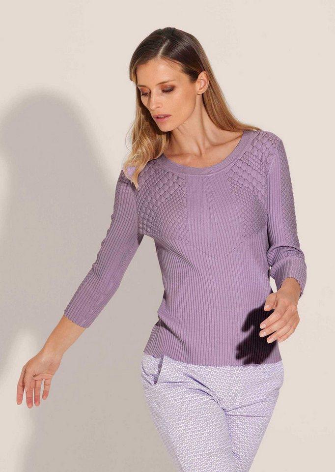 MADELEINE Strickpullover Rippstrickpullover von MADELEINE