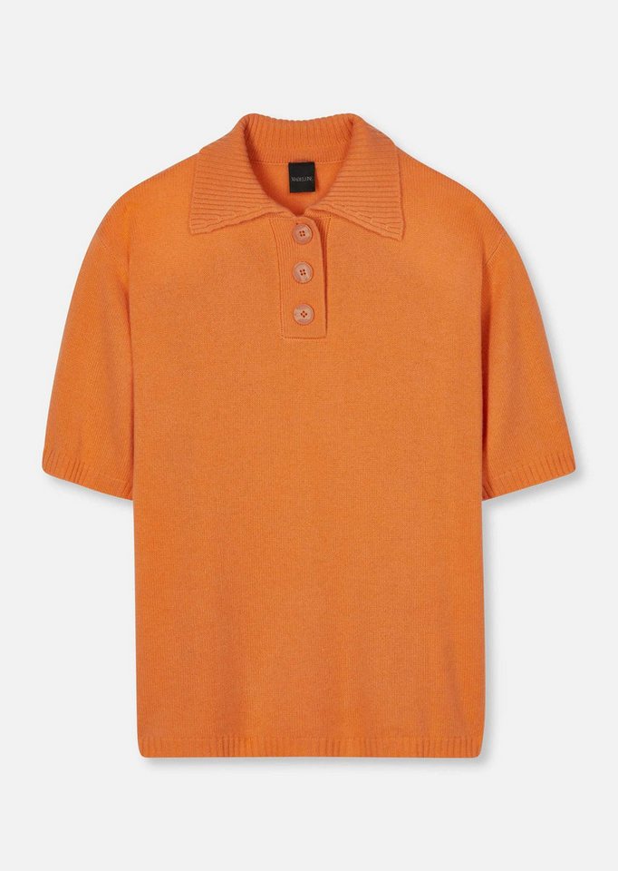 MADELEINE Strickpullover Polo-Pullover aus Schurwoll-Kaschmir-Mix von MADELEINE