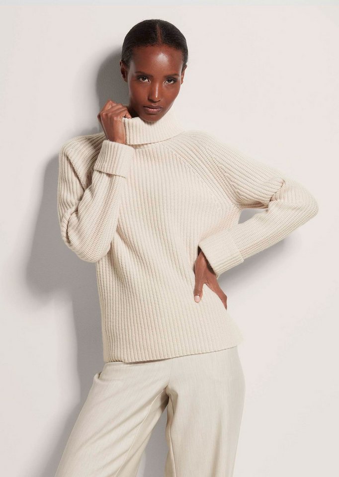 MADELEINE Strickpullover Rollkragen-Pullover aus Kaschmir-Mix von MADELEINE