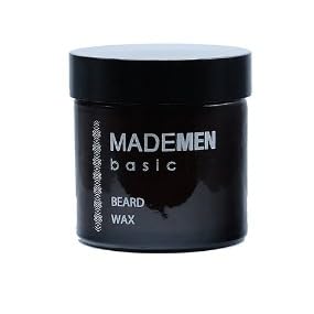 MADEMEN Bartwachs für Männer – Beard Wax mit Bienenwachs & Jojobaöl – starker Halt & Pflege – formt & bändigt den Bart – mattes Finish – ohne Parabene & Silikone – 50 ml von MADEMEN