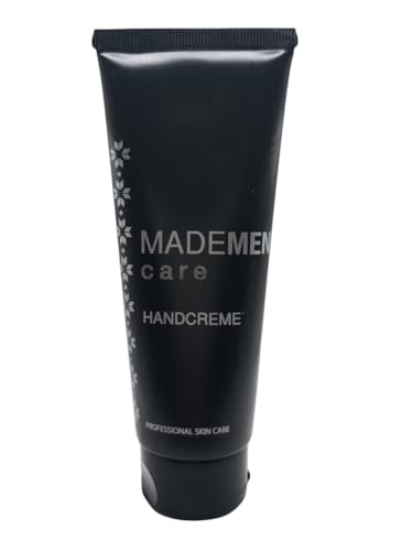 MADEMEN Handcreme – Feuchtigkeitspflege für trockene Männerhände – Mit Mandelextrakt & Glycerin – Nicht fettend, schnell einziehend & parabenfrei – 100 ml von MADEMEN