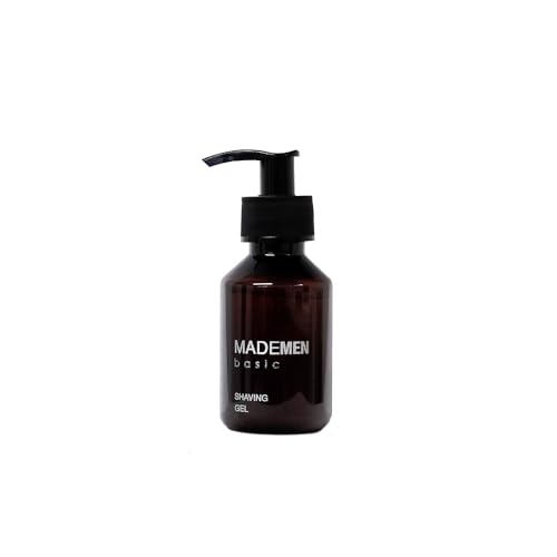MADEMEN Shaving Gel – Transparentes Rasiergel für Männer – Für präzise Konturen ohne Schaum – pH-neutral, alkoholfrei & parabenfrei – Von Barbern empfohlen – 100 ml von MADEMEN