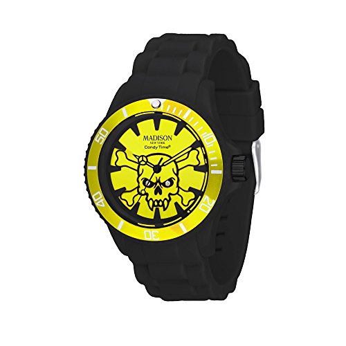 MADISON NEW YORK Unisex-Armbanduhr Candy Time Stay Alive Analog Quarz Silikon U4618A-02 MADISON NEW YORK Unisex-Armbanduhr Candy Time Stay Alive Analog Quarz Silikon U4618A-02 von MADISON NEW YORK