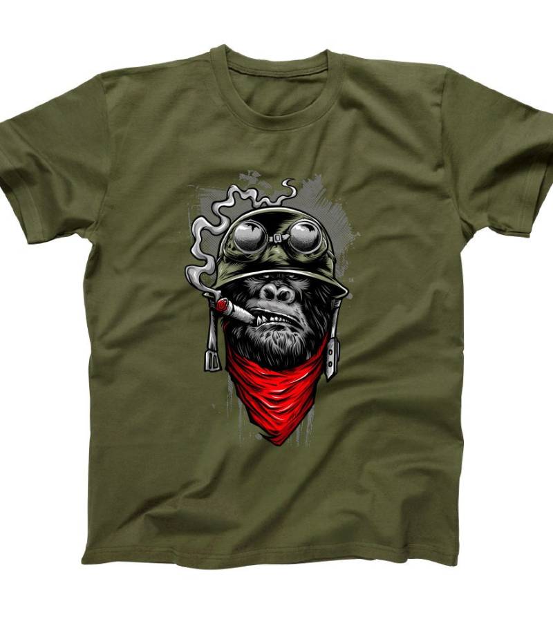 Ape Army Shirt - Of Duty Tour Videospiel Nerd Print Grafik T-Shirt Herren Damen Jugend Kinder Mlg-1190 von MADLABSTEES