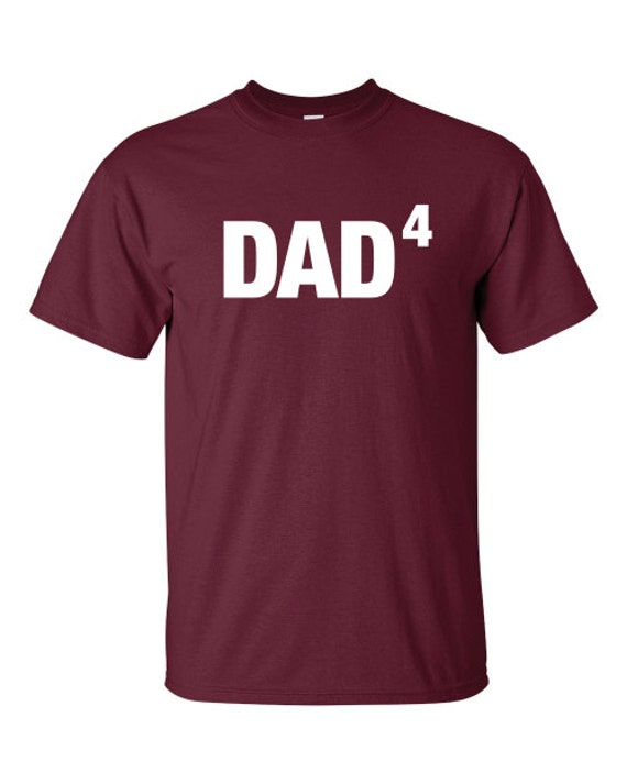 Dad To The Power Of 4, Or Any Number T-Shirt Lustiges Vatertag Weihnachten Geschenk The Beast T Shirt Tshirt Herren Damen Kinder Madlabs Ml-376 von MADLABSTEES
