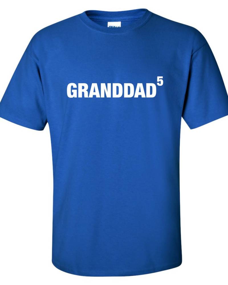 Granddad5 Oder Eine Beliebige Anzahl Von Kindern T-Shirt Funny Fathers Day Weihnachtsgeschenk Das Bieten-T-Shirt Mens Womens Kids Madlabs Ml-404 von MADLABSTEES