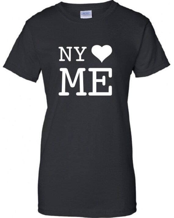 I Love Ny Loves Me Heart N Y Bedruckt Neue York City Heißen Hip-Hop Us-Dope T-Shirt Mens Womens Ladies Banksy Bronx Obey Nyc Ml-260 von MADLABSTEES