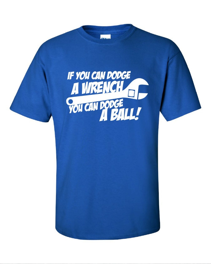 Wenn Sie Einem Schlüssel Ausweichen Können, Können Balldodgeball Sportteam Lustige Gedruckte Grafik T-Shirt Mens Damen Frauen Jugendliche Kids Ml-095 von MADLABSTEES