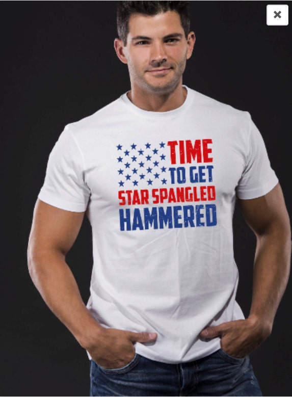 Zeit, Um Star Spangled Gehämmert T-Shirt Shirt Usa Stolz 4. Juli Amerika Merica Cooles Geschenk Nation Herren Damen Swag Mlg-1039 von MADLABSTEES