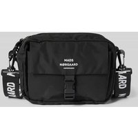 MADS NØRGAARD Handtasche mit Label-Print Modell 'Tian Fae' in Black, Größe 1 von MADS NØRGAARD