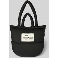MADS NØRGAARD Shopper mit Label-Patch und Label-Detail in Black, Größe 1 MADS NØRGAARD Shopper mit Label-Patch und Label-Detail in Black, Größe 1 von MADS NØRGAARD