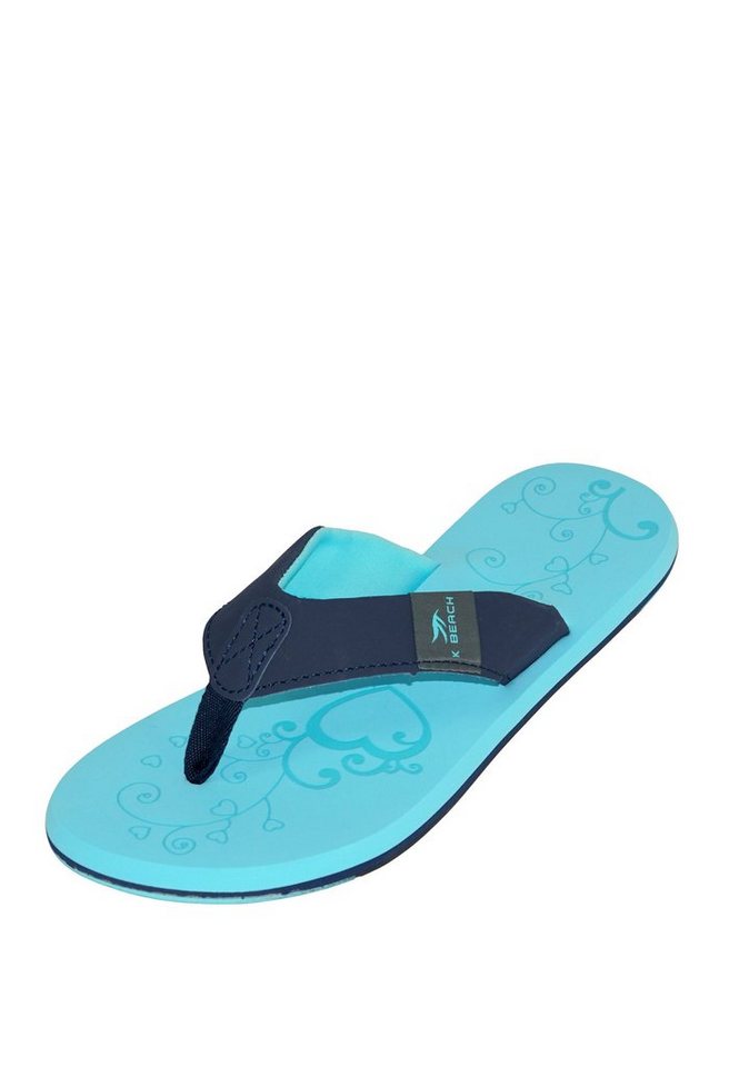 MADSea Beach Badepantolette sommerliche Flip Flop Sandale bequem mit rutschfester Sohle von MADSea