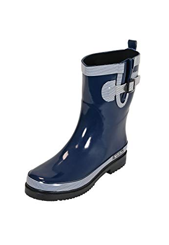 MADSea Damen Gummistiefel Ocean Pure Dunkelblau Halbschaft, Größe:36 EU von MADSea