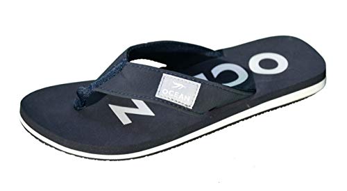 MADSea Unisex Zehenstegpantolette Ocean Zehentrenner Sandale dunkelblau weiß, Farbe:dunkelblau/weiß, Größe:42 EU von MADSea