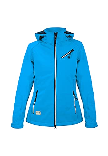 MADSea Damen Softshelljacke Funktionsjacke, Farbe:blau, Größe:38 von MADSea