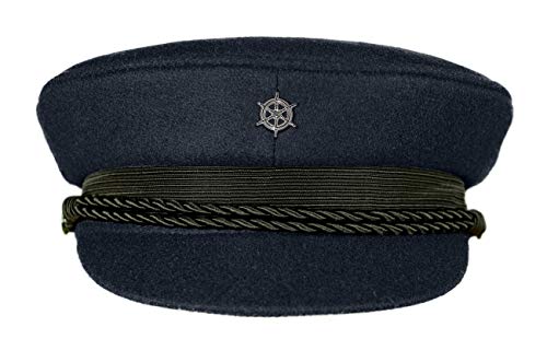 MADSea Elbsegler Premium Tuch Pin Steuerrad silberfarben dunkelblau, Größe:62, Pins:Steuerrad silberfarben MADSea Elbsegler Premium Tuch Pin Steuerrad silberfarben dunkelblau, Größe:62, Pins:Steuerrad silberfarben von MADSea