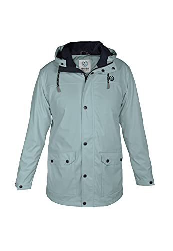 MADSea Herren Regenjacke Friesennerz 63077 Hellblau, Farbe:hellblau, Größe:4XL von MADSea