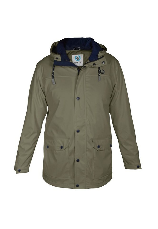 MADSea Regenjacke Friesennerz Regenjacke mit mehrfach verstellbarer Kapuze von MADSea
