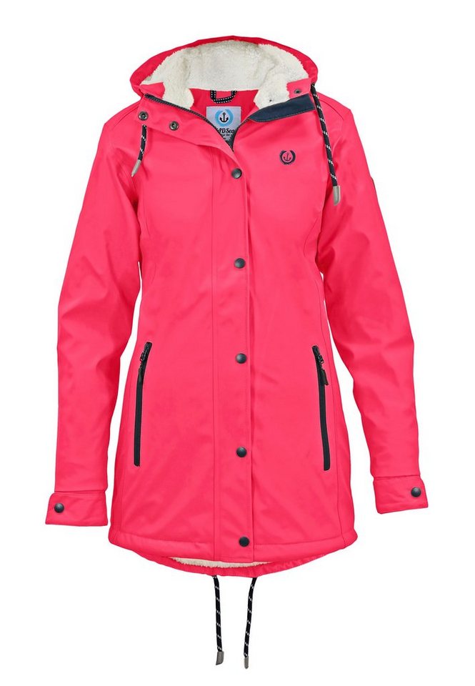 MADSea Winterjacke Friesennerz Regenparka mit Teddyfleece gefüttert von MADSea