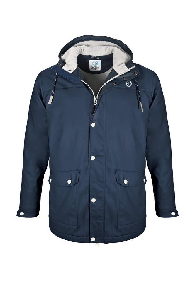 MADSea Winterjacke Friesennerz Regenparka mit kuscheligem Fleeceinnenfutter von MADSea