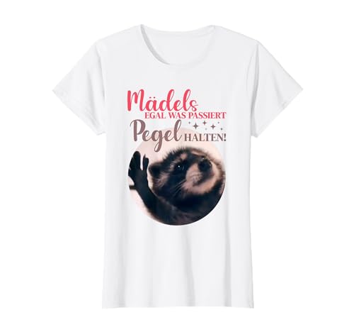 MÄDELS EGAL WAS PASSIERT PEGEL HALTEN X PEDRO Waschbär Meme T-Shirt MÄDELS EGAL WAS PASSIERT PEGEL HALTEN X PEDRO Waschbär Meme T-Shirt von MÄDELS EGAL WAS PASSIERT PEGEL HALTEN - PEDRO JGA