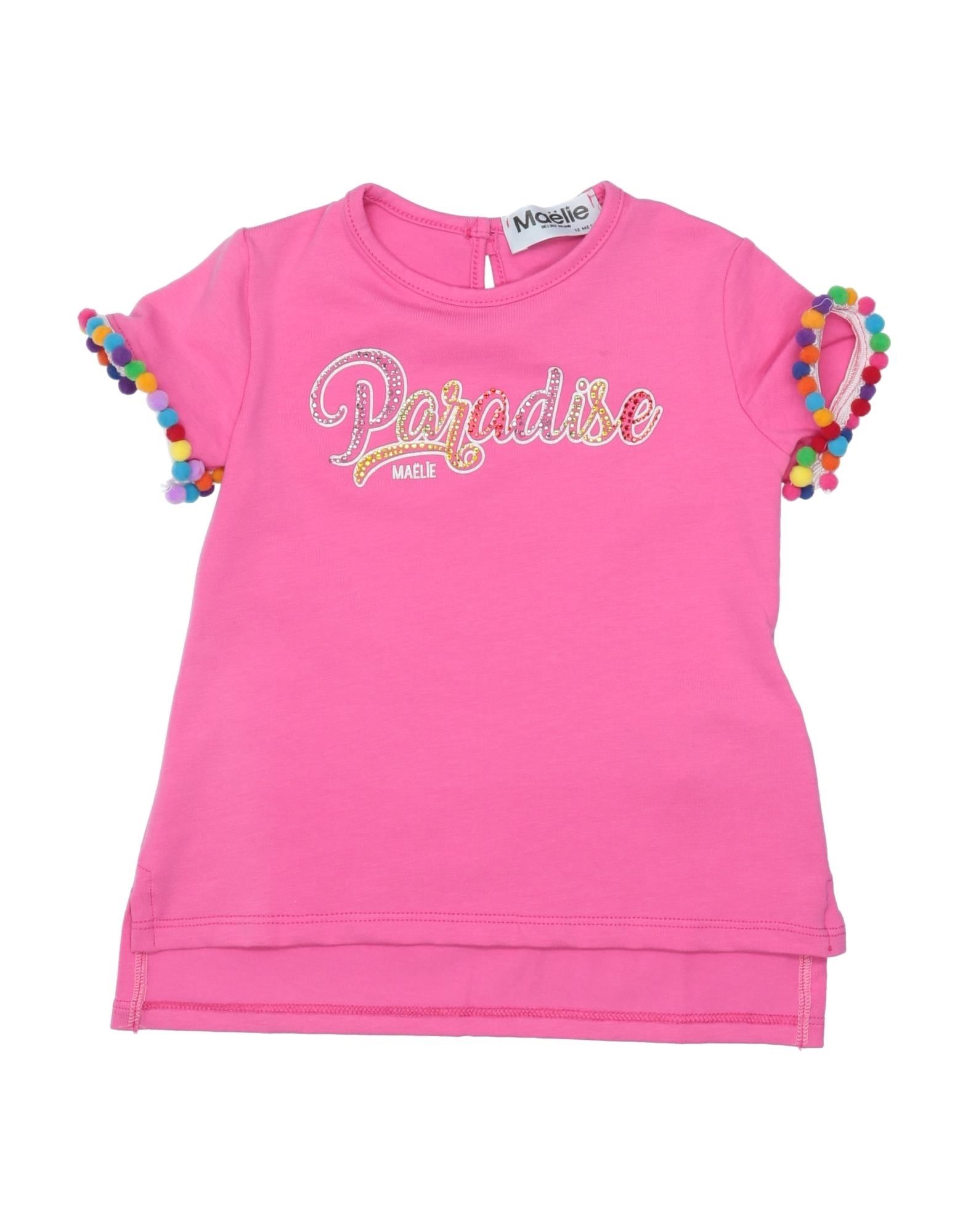 MAËLIE T-shirts Kinder Fuchsia von MAËLIE