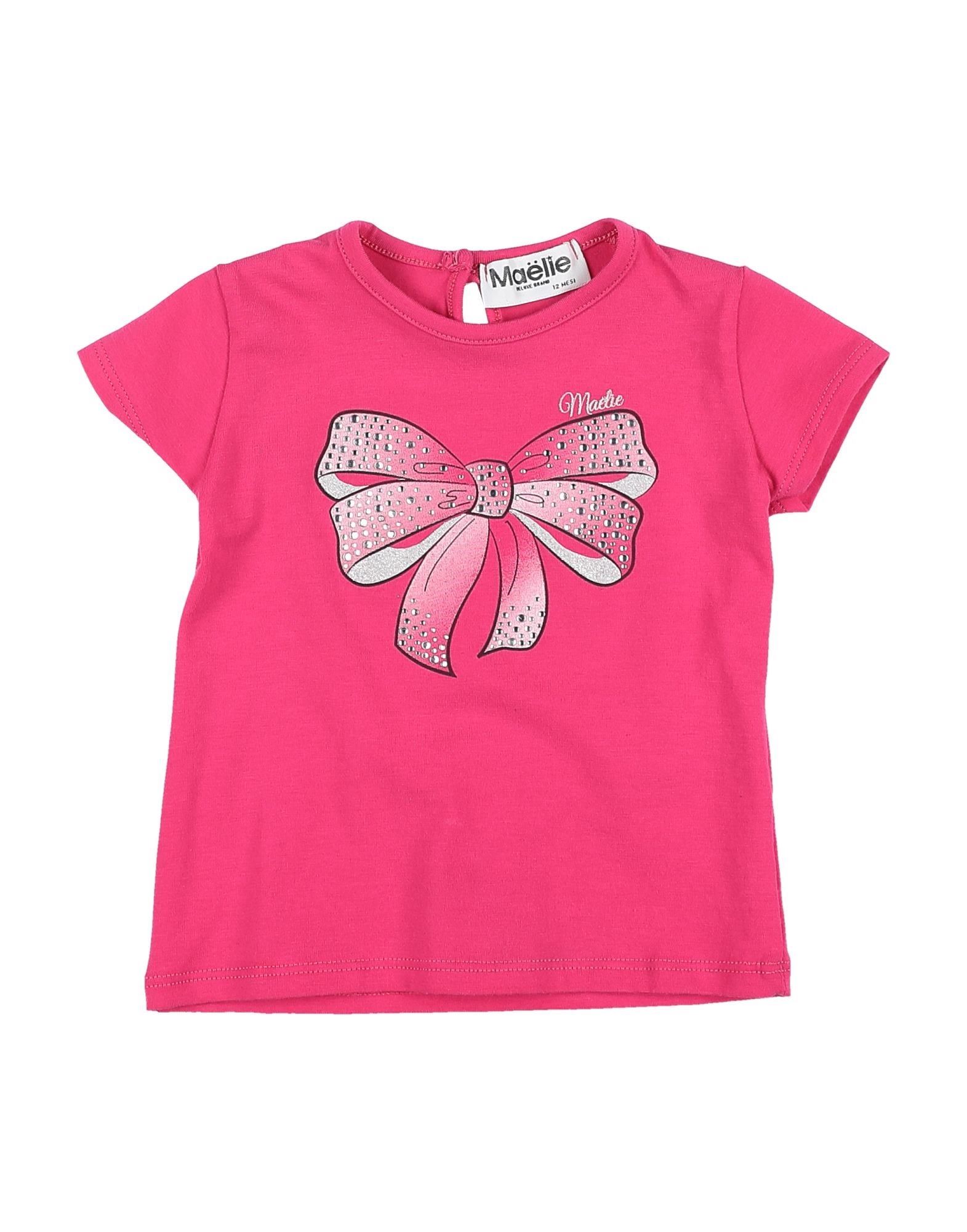 MAËLIE T-shirts Kinder Fuchsia von MAËLIE