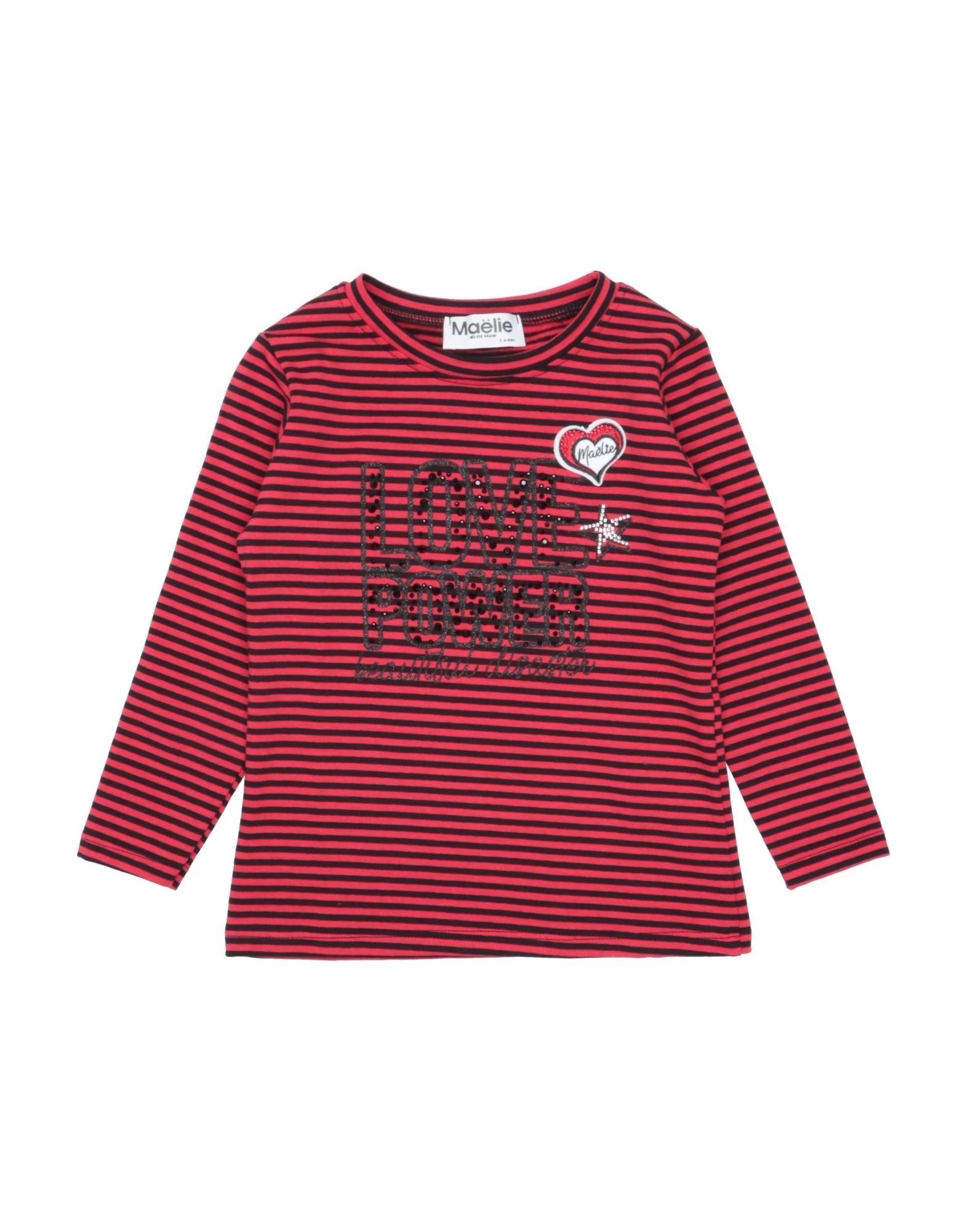 MAËLIE T-shirts Kinder Rot von MAËLIE