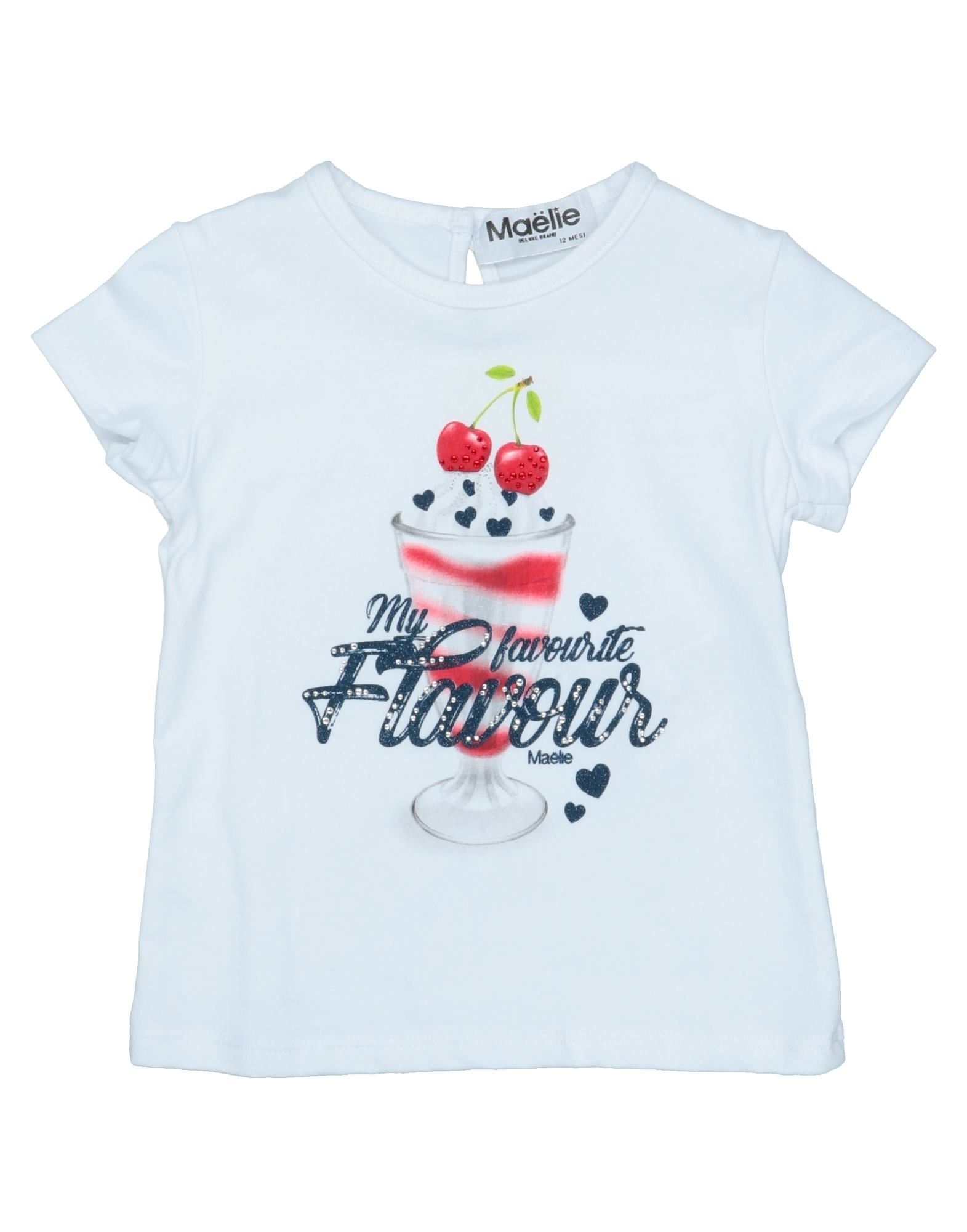 MAËLIE T-shirts Kinder Weiß von MAËLIE