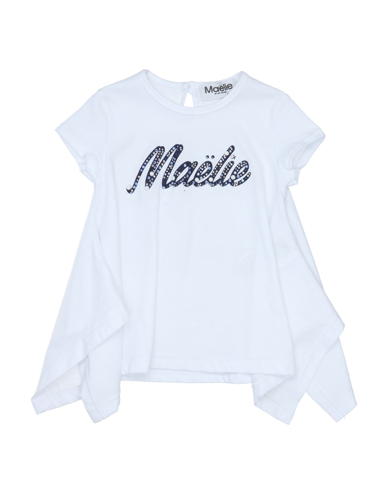 MAËLIE T-shirts Kinder Weiß von MAËLIE