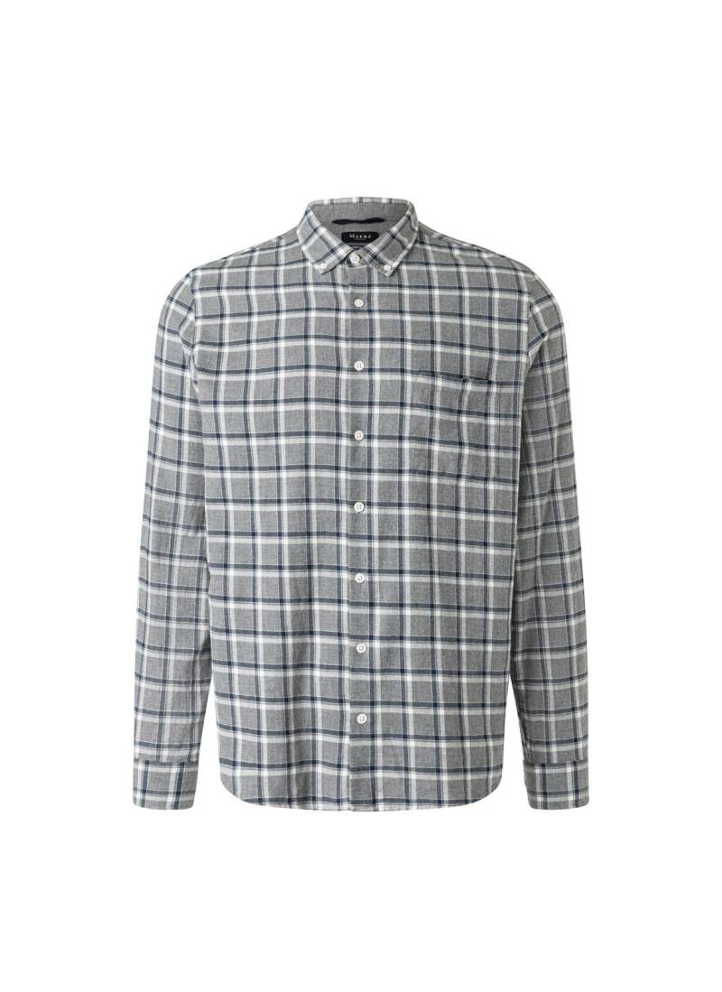 MAERZ Muenchen - Hemd 1/1 Arm mercury grey von MAERZ Muenchen