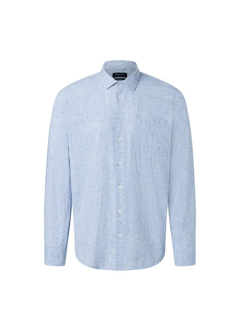 MAERZ Muenchen - Hemd 1/1 Arm shades of blue von MAERZ Muenchen