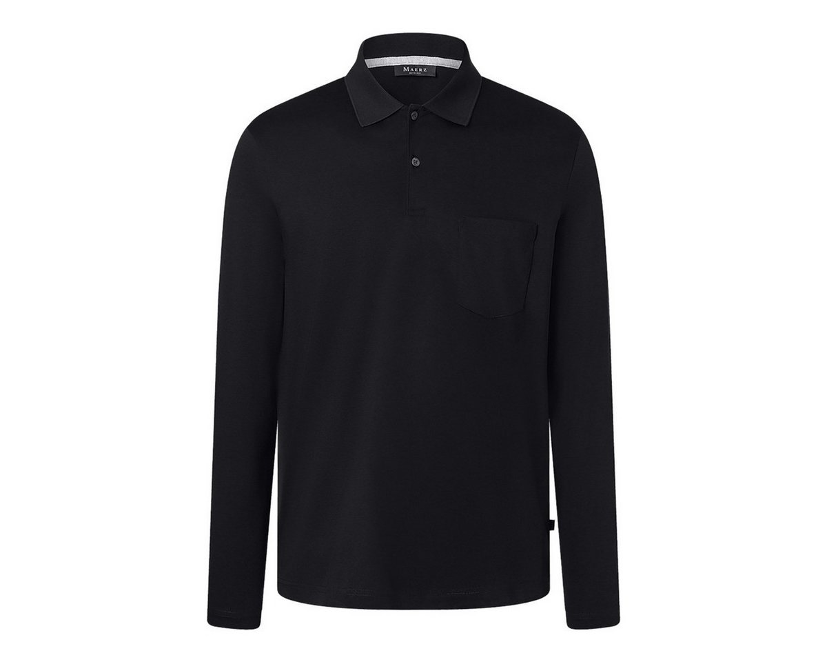MAERZ Muenchen Langarm-Poloshirt 638900 Herren Langarmshirt, Shirt, Poloshirt, Polohemd, Sportshirt von MAERZ Muenchen
