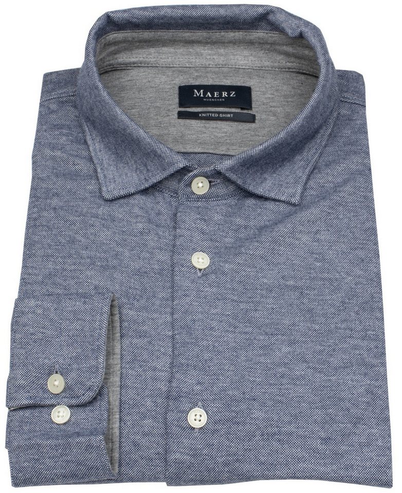 MAERZ Muenchen Langarmhemd leicht tailliert Haifischkragen von MAERZ Muenchen