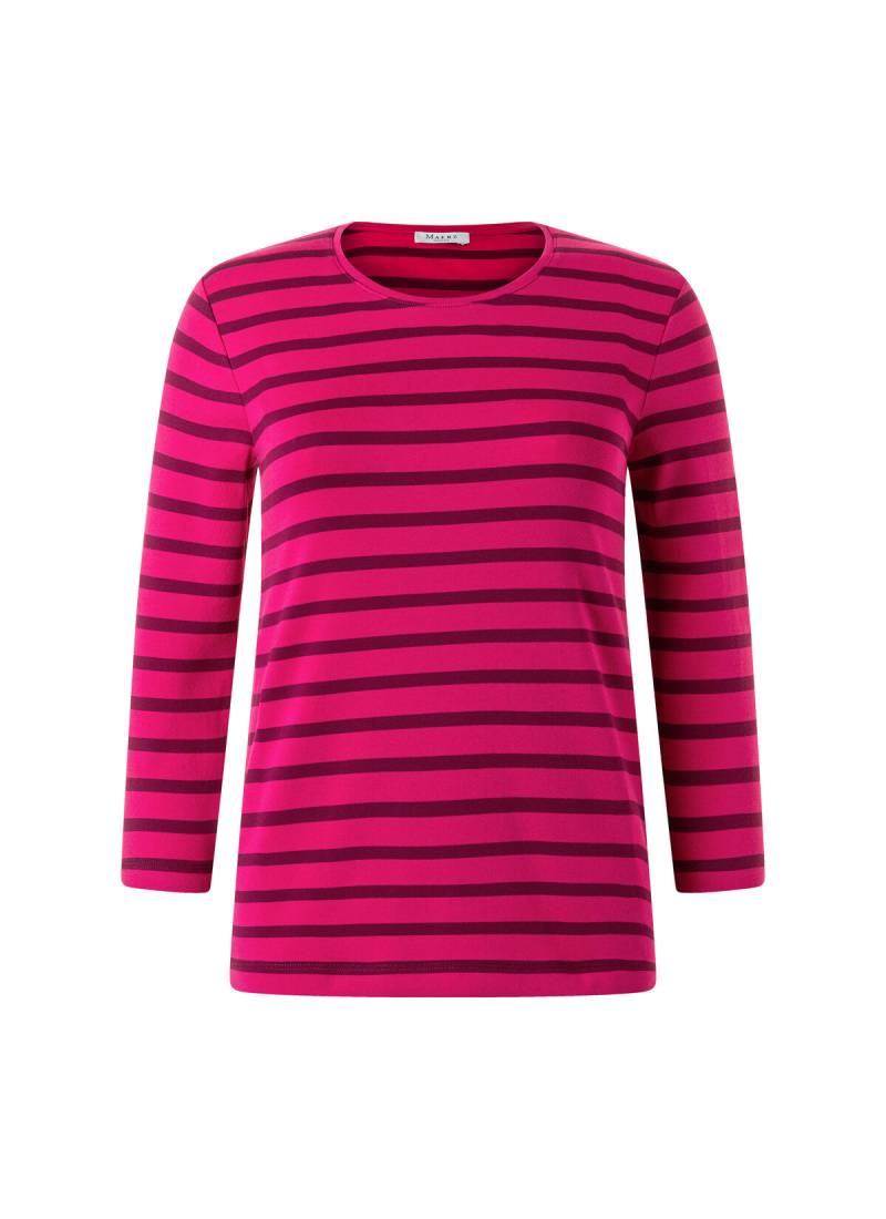 MAERZ Muenchen - Longsleeve Rundhals 3/4 Arm bright bordeaux - Gr. - 36 von MAERZ Muenchen