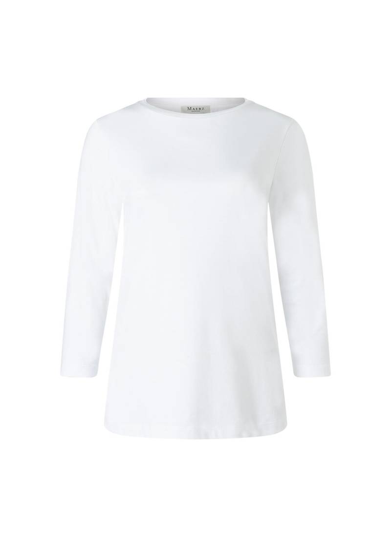MAERZ Muenchen - Longsleeve Rundhals 3/4 Arm pure white - Gr. - 40 von MAERZ Muenchen