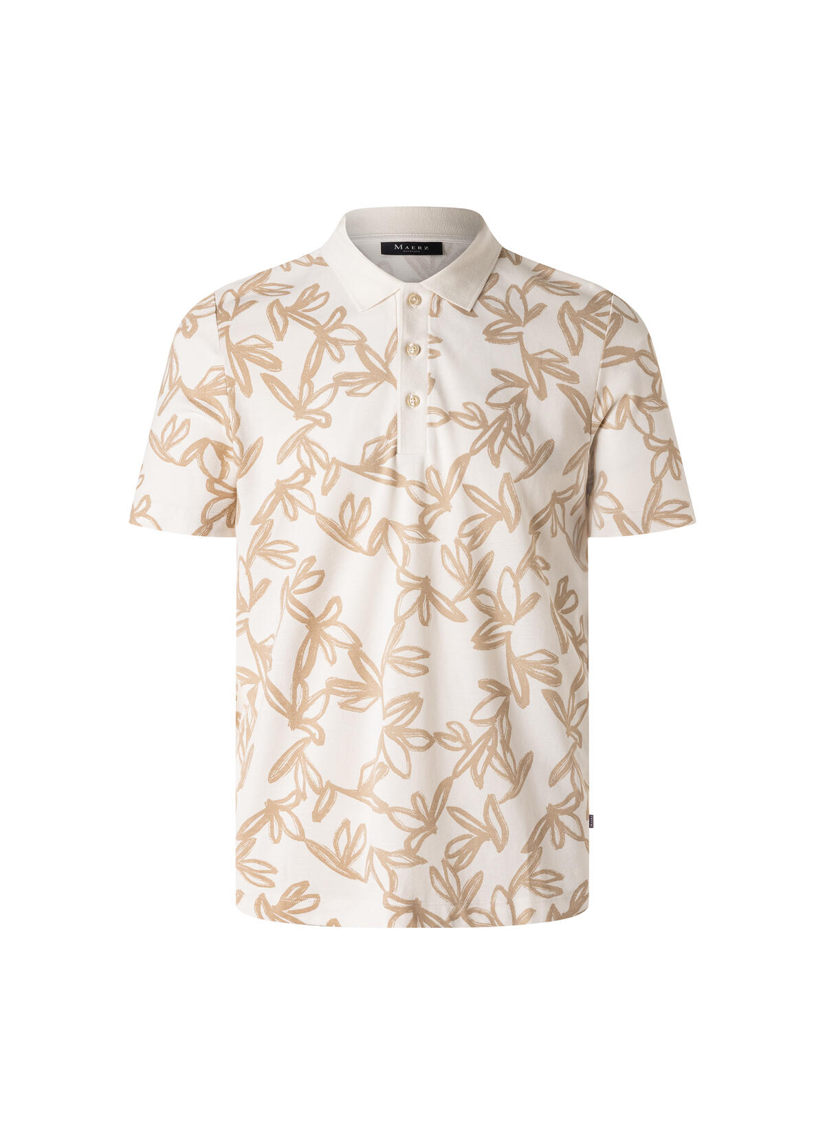 MAERZ Muenchen - Poloshirt, Knopf 1/2 Arm iced coffee von MAERZ Muenchen