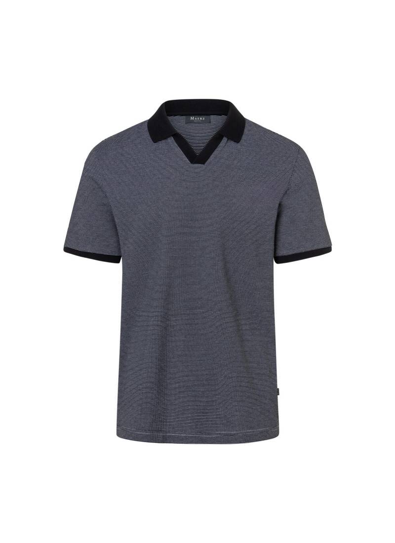 MAERZ Muenchen - Poloshirt, Knopf 1/2 Arm navy von MAERZ Muenchen