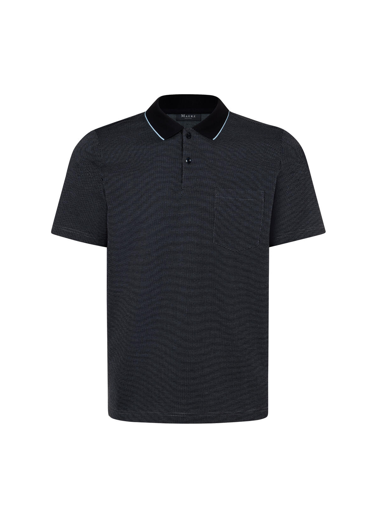 MAERZ Muenchen - Poloshirt, Knopf 1/2 Arm navy von MAERZ Muenchen